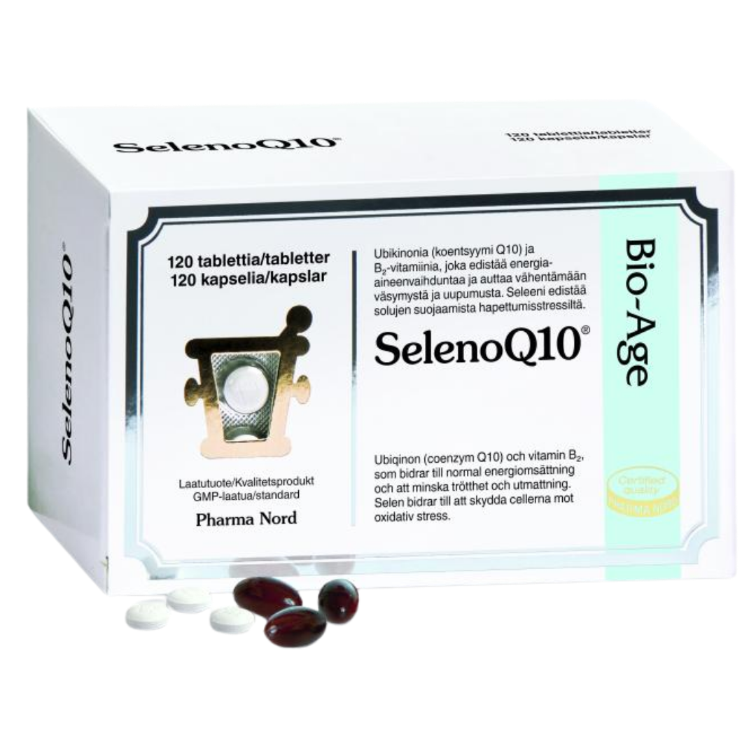 Bio-Age SelenoQ10 120 tabl. + 120 kaps