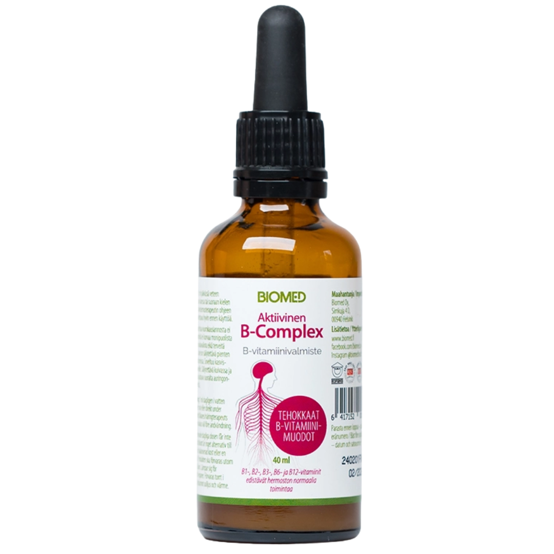 Biomed Aktiivinen B-Complex 40 ml