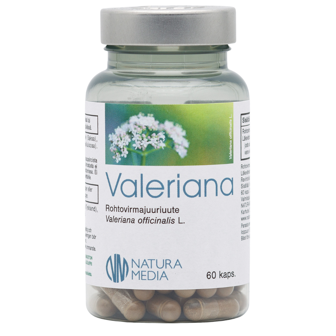 Natura Media Valeriana - Rohtovirmajuuriuute 60 kaps., sinunapteekki.fi