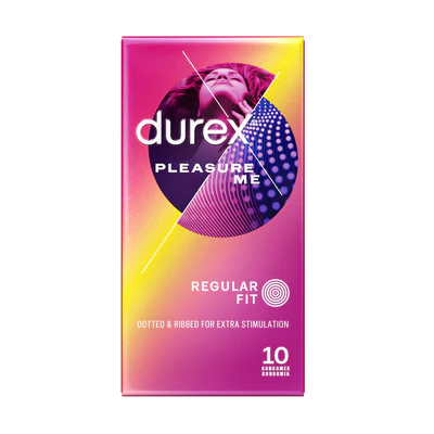 Durex Pleasure Me kondomi 10 kpl