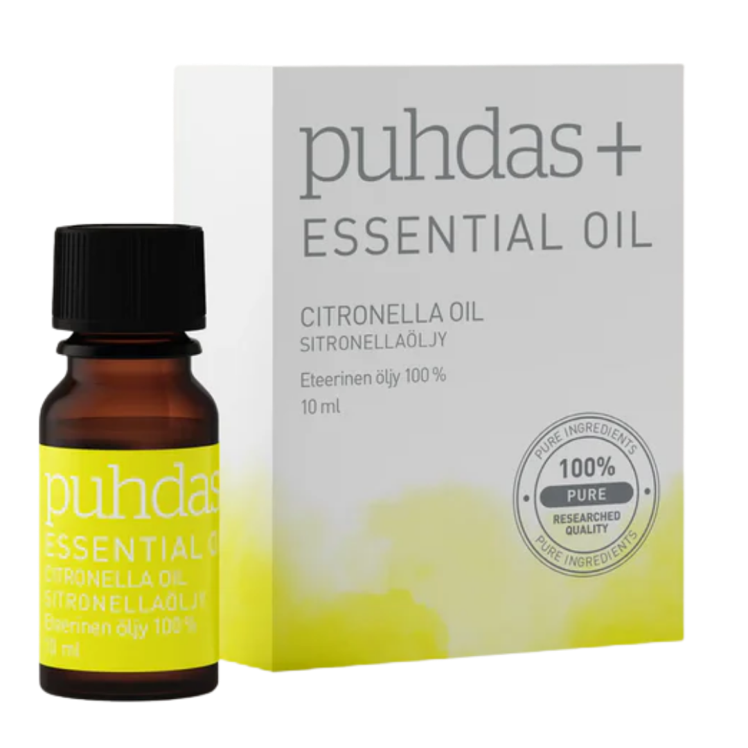 Puhdas+ Essential Oil Citronella Oil - Sitronellaöljy 10 ml
