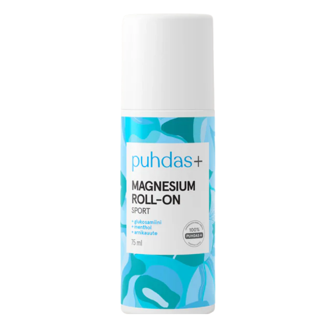 Puhdas+ Magnesium Roll-On Sport 75 ml