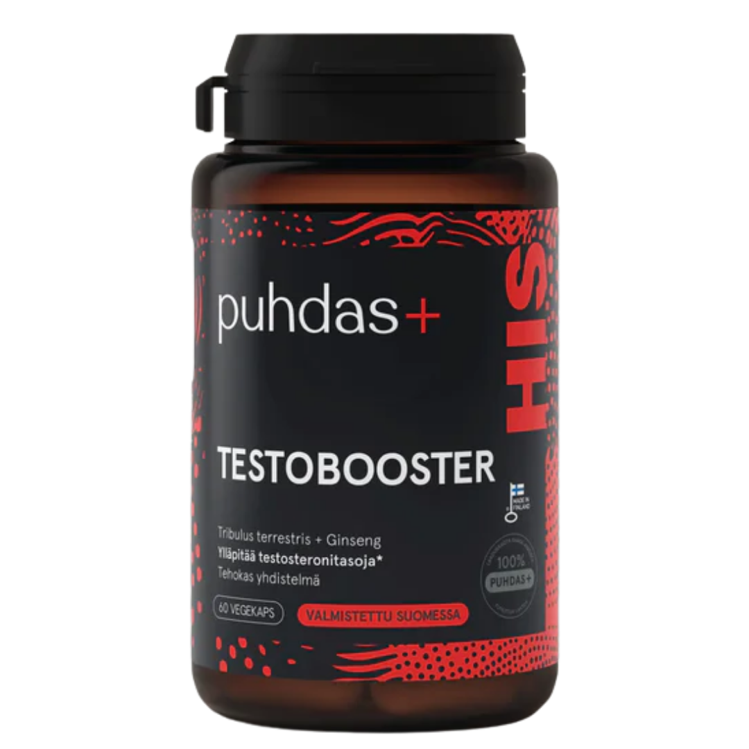 Puhdas+ Testobooster 60 vegekaps.