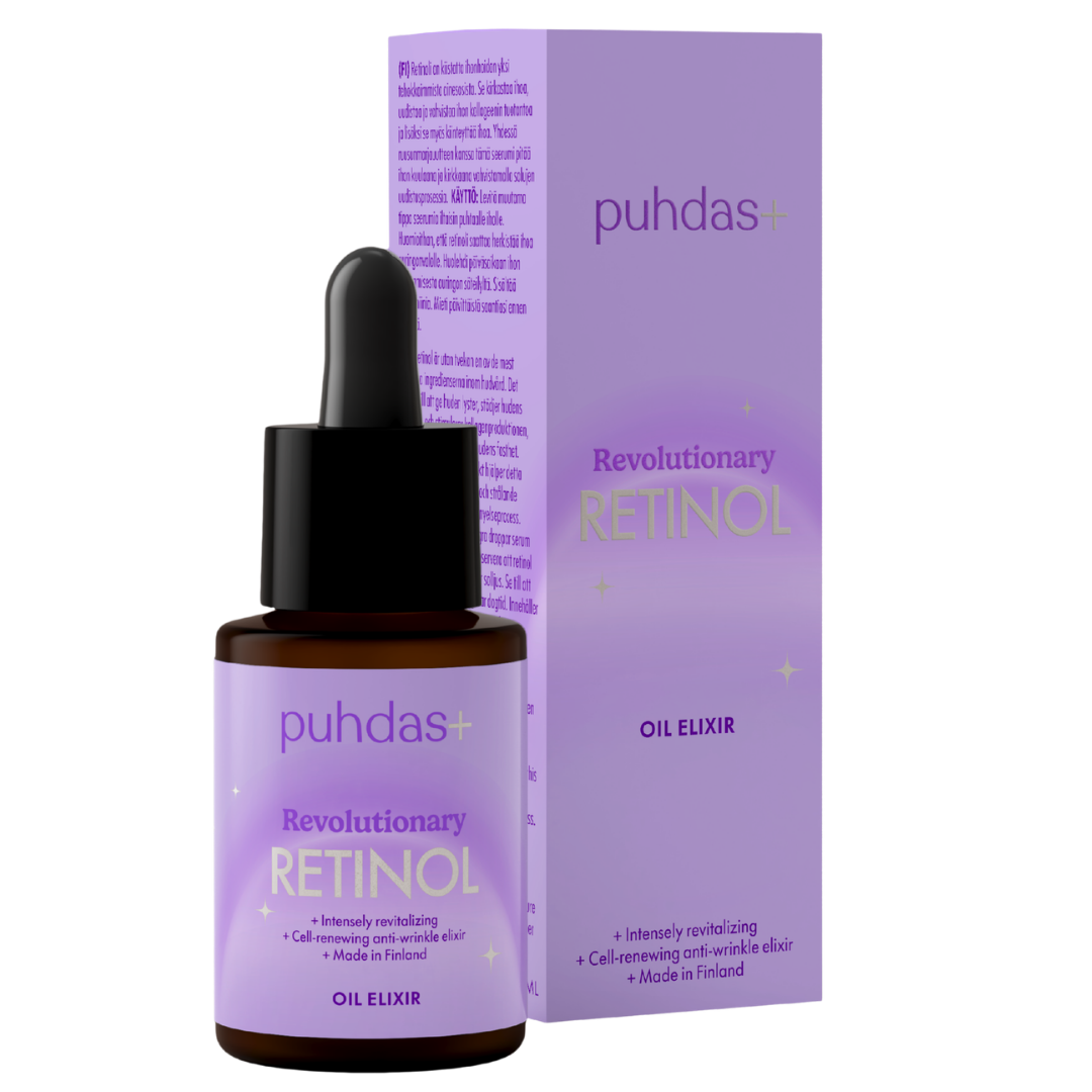 Puhdas+ Revolutionary Retinol Elixir - Retinoli 30 ml