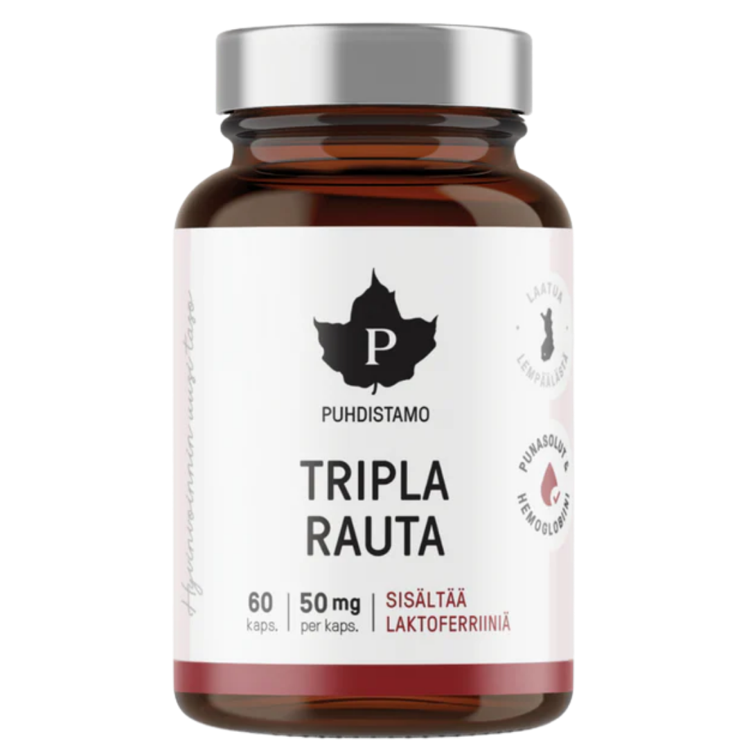 Puhdistamo Tripla Rauta 60 kaps.