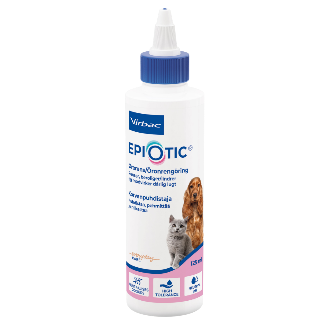 EpiOtic korvapuhdiste koiralle ja kissalle 125 ml, sinunapteekki.fi