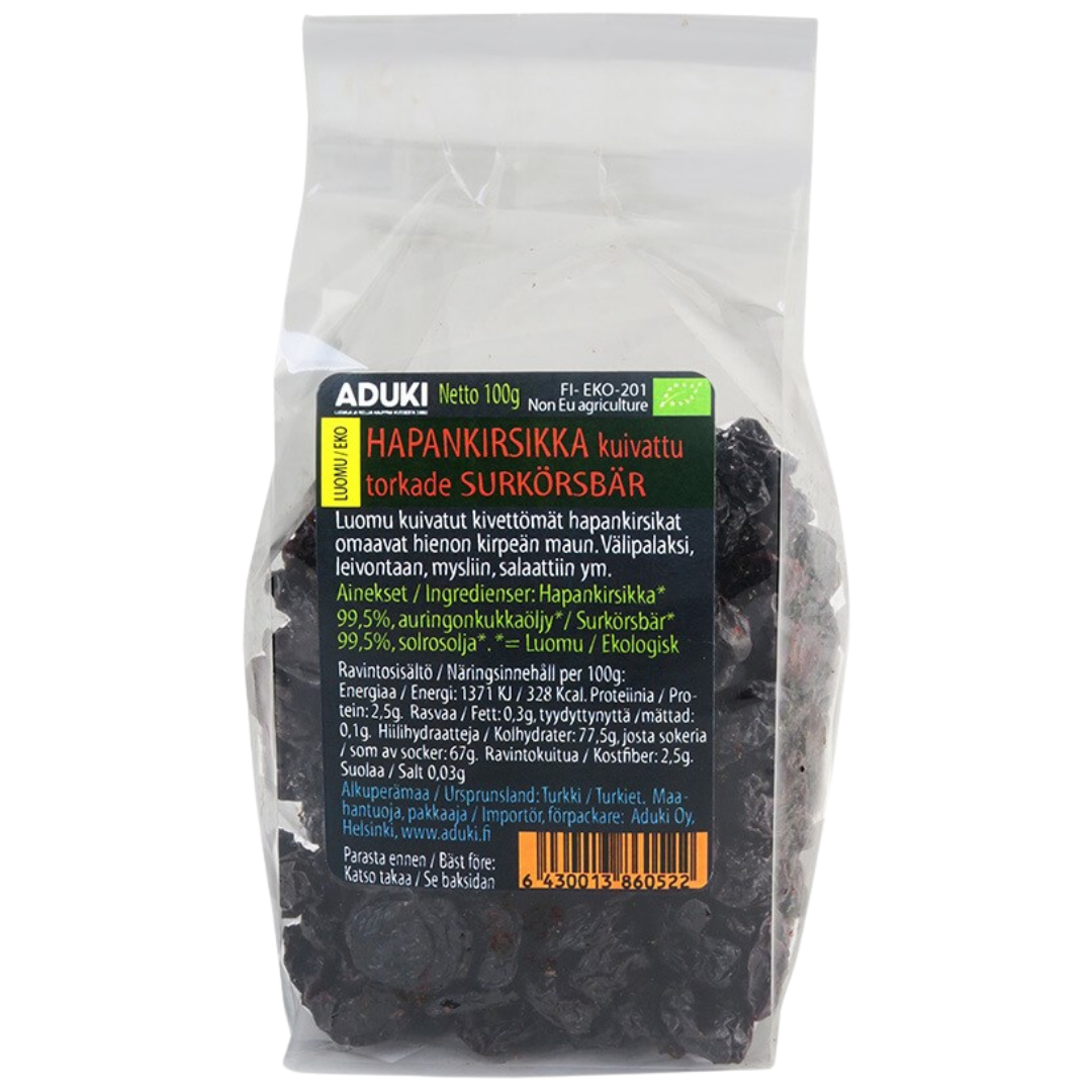 Aduki Kuivattu Hapankirsikka 100 g