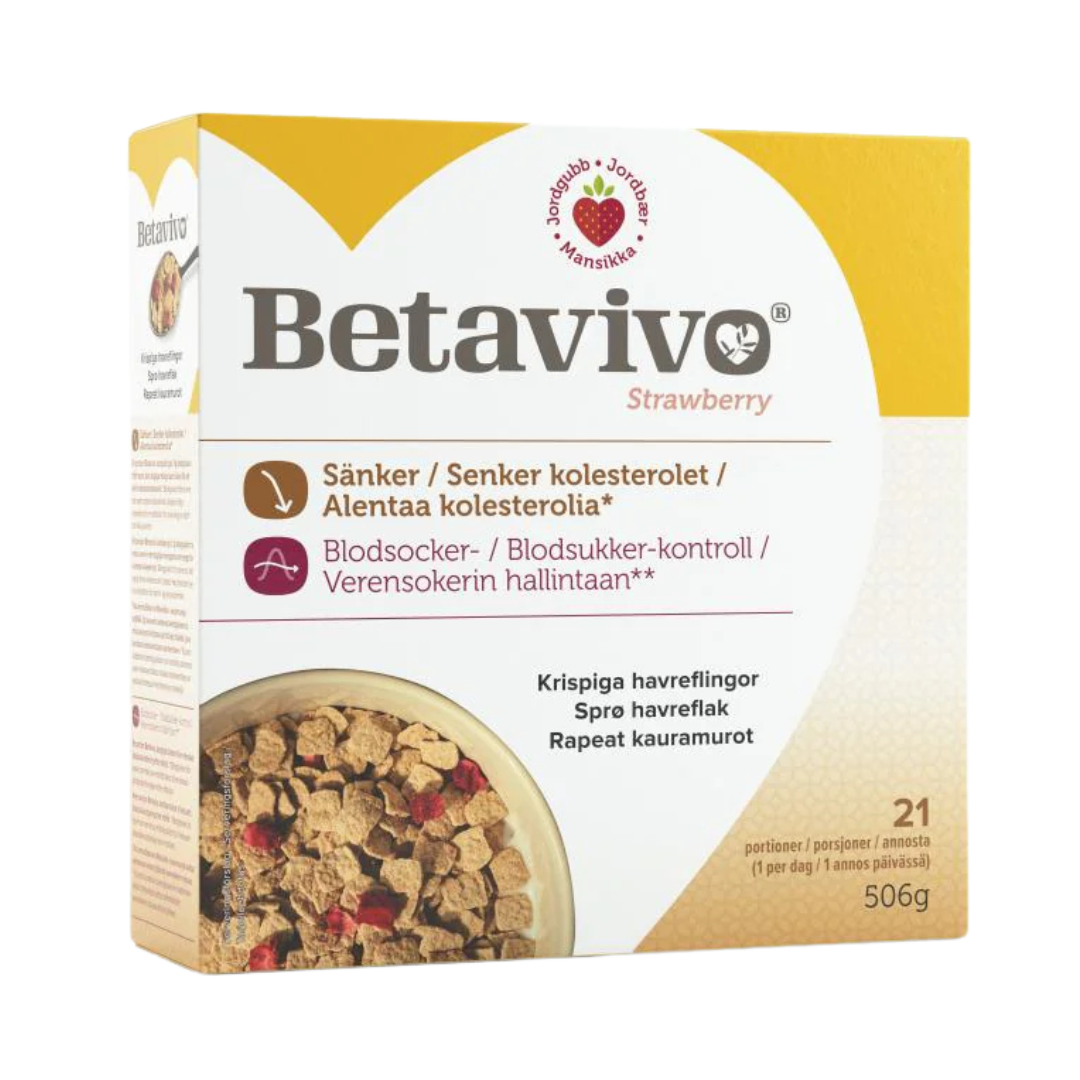 Betavivo Kauramurot - Mansikka 506 g