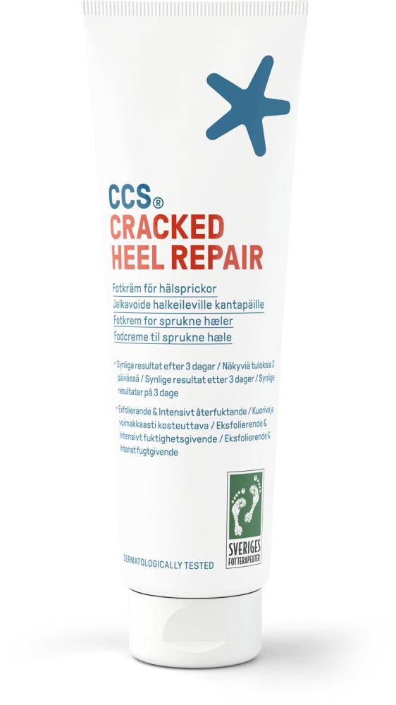 CCS Cracked Heel Repair - Karbamidihappo 25% - Jalkojen hoitoon 75 ml - Sinunapteekki.fi