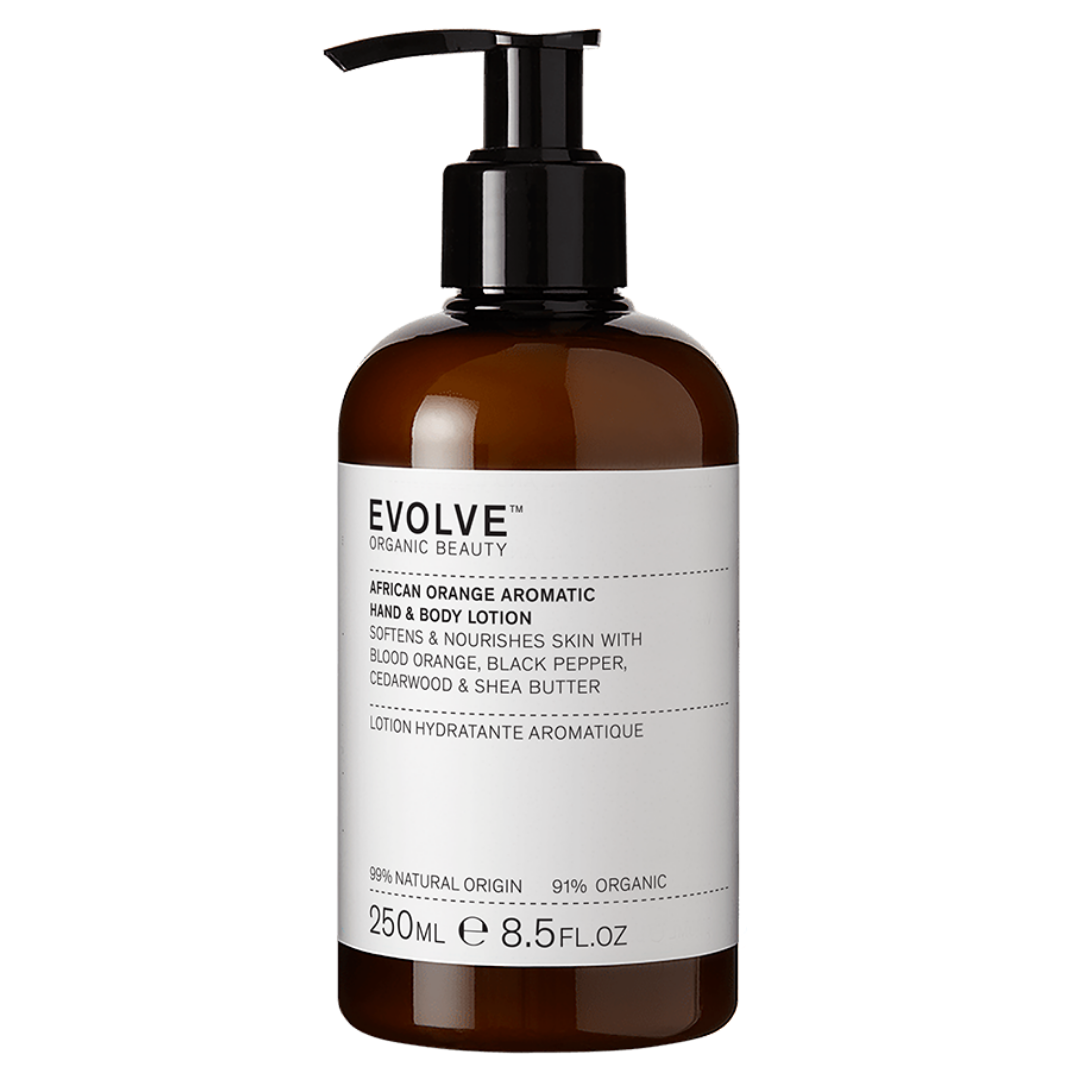 Evolve Organic Beauty African Orange Aromatic Lotion - Vartalovoide 250 ml