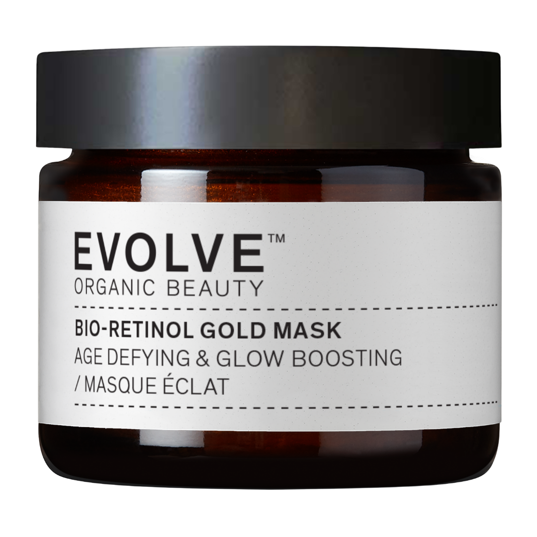 Evolve Organic Beauty Bio-Retinol Gold Mask - Kasvonaamio 60 ml - Sinunapteekki.fi