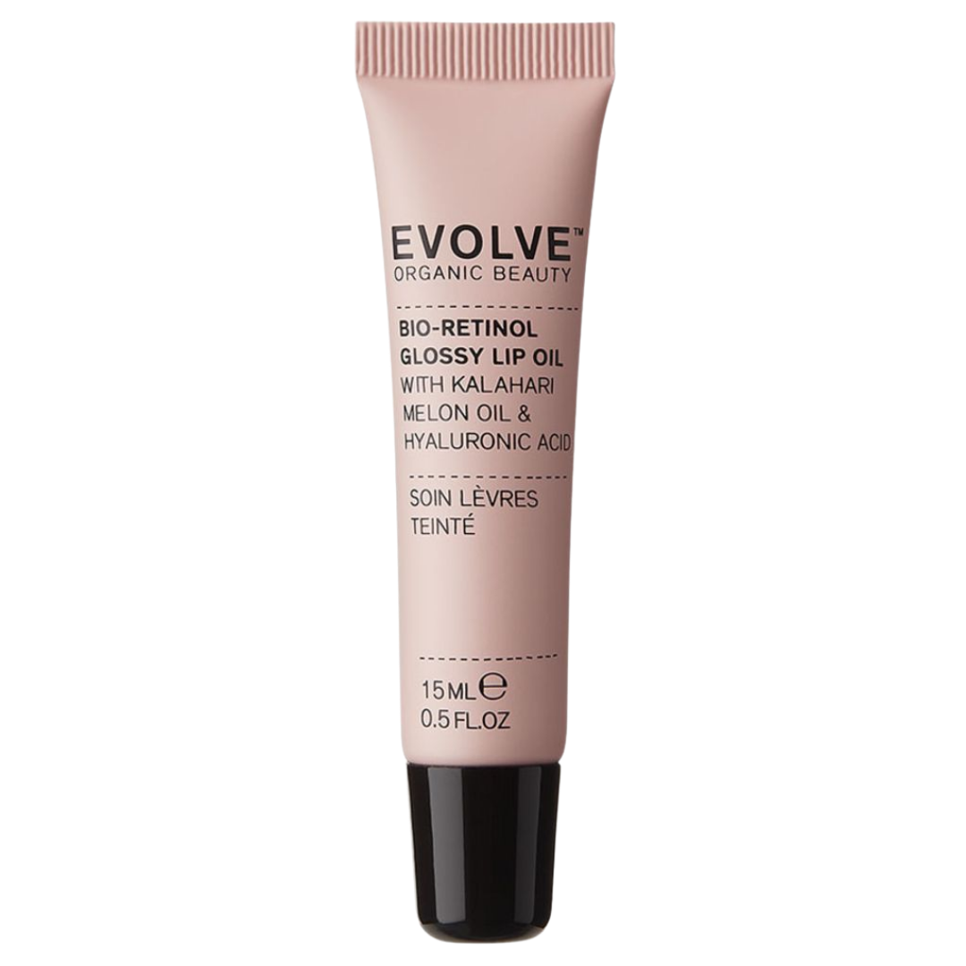 Evolve Organic Beauty Bio-Retinol Glossy Lip Oil - Huuliöljy 15 ml - Sinunapteekki.fi