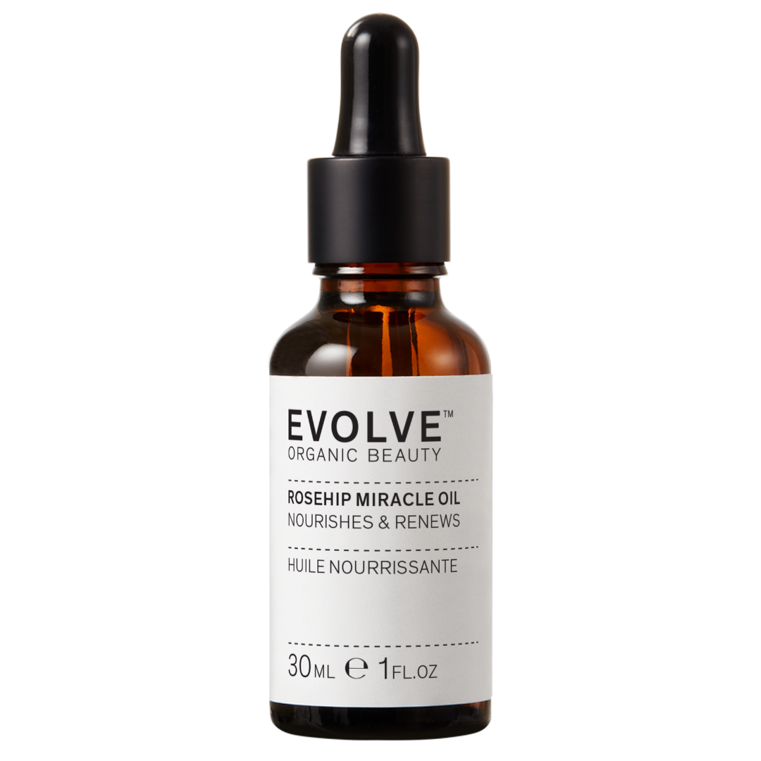 Evolve Organic Beauty Rosehip Miracle Oil - Tuhkimo kasvoöljy 30 ml - Sinunapteekki.fi