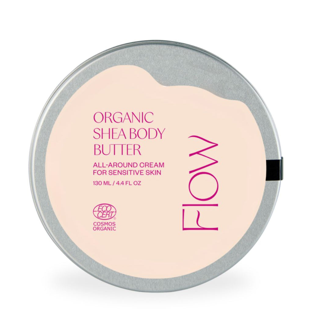 Flow Organic Shea Body Butter - Vartalovoi 130 ml