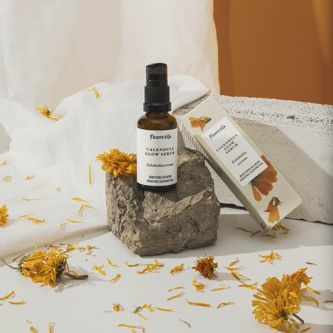 Frantsila Calendula Glow Serum - Kehäkukka Seerumi 30 ml - Sinunapteekki.fi