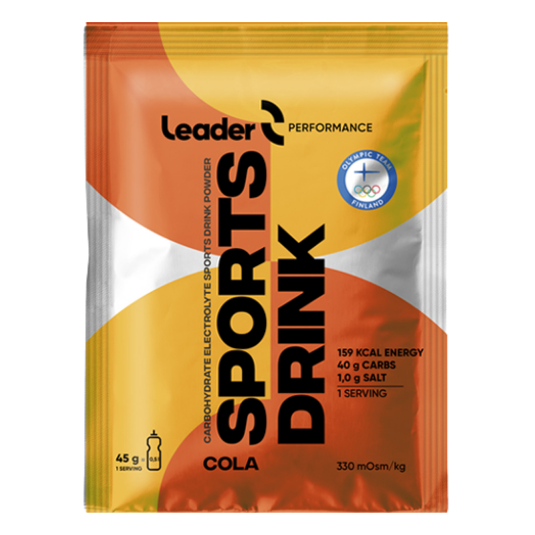 Leader Performance Sports Drink - Urheilujuomajauhe Cola 45 g