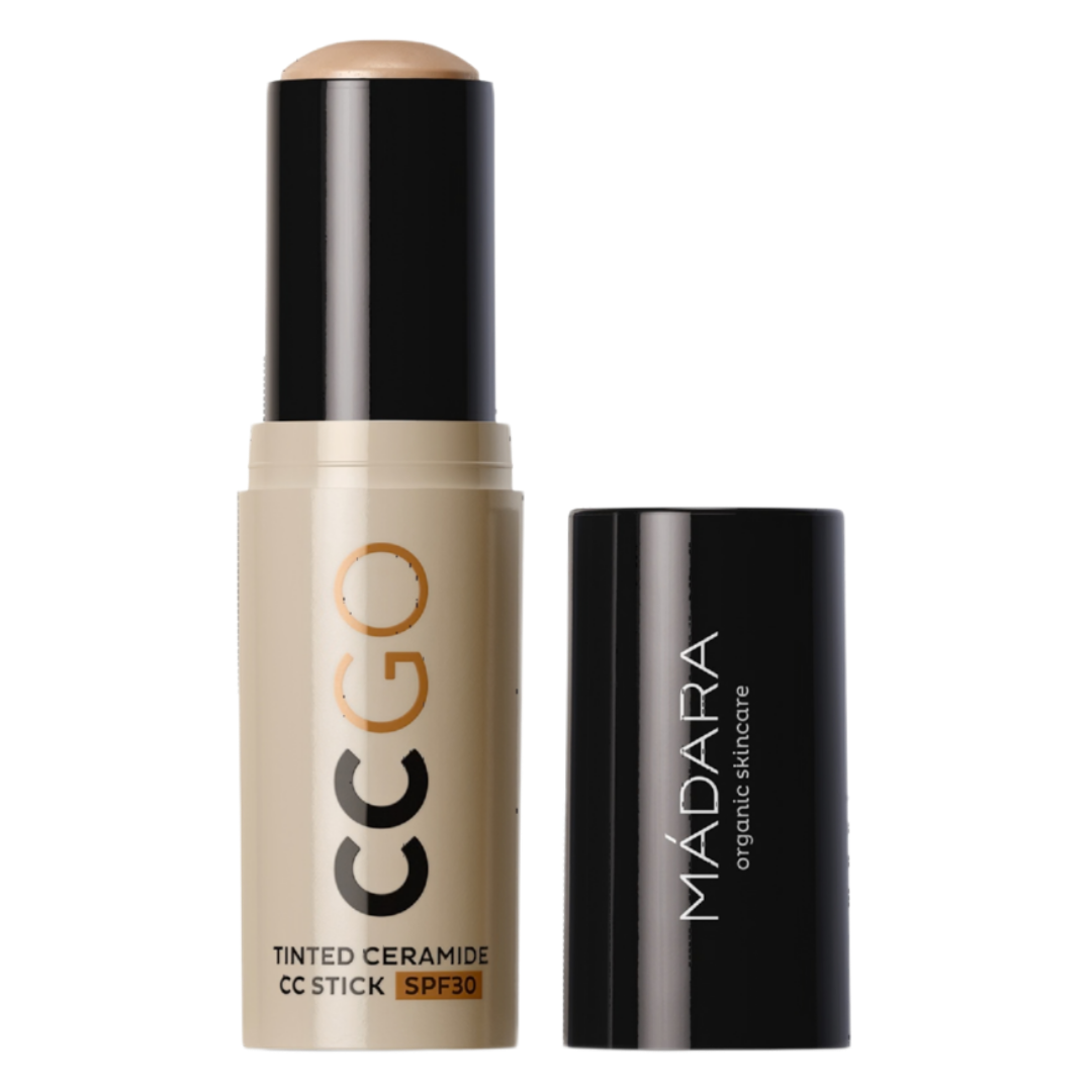 Madara CC GO Tinted Ceramide CC Stick SPF30 -meikkivoidepuikko sävyssä Sand
