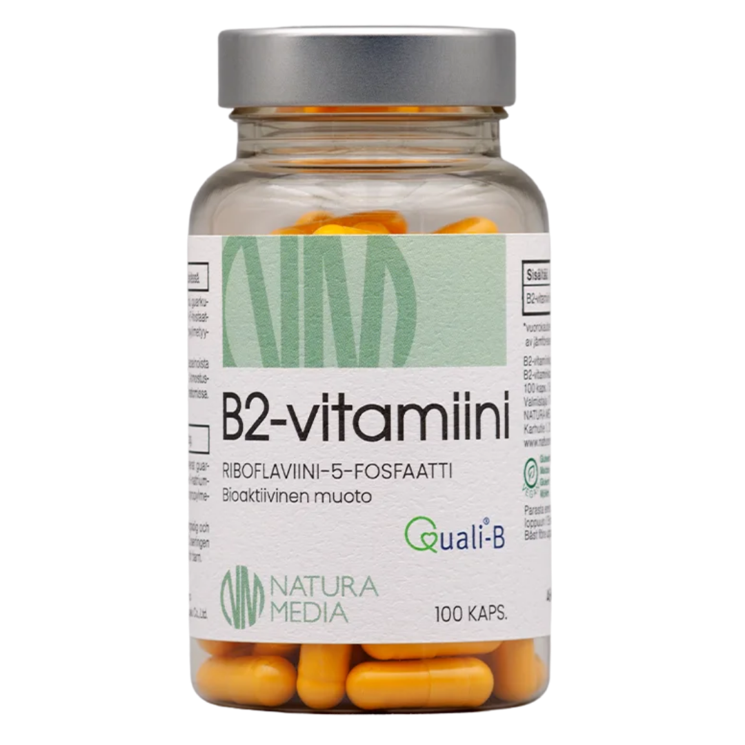 Natura Media B2-vitamiini 100 kaps.