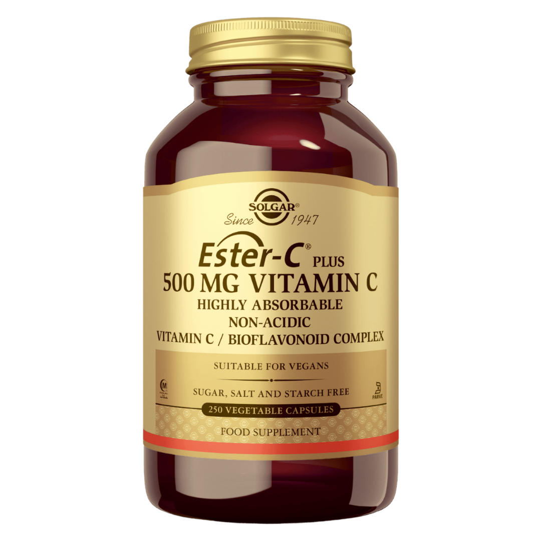Solgar Ester-C-Plus 500 mg - C-vitamiini 250 kaps.
