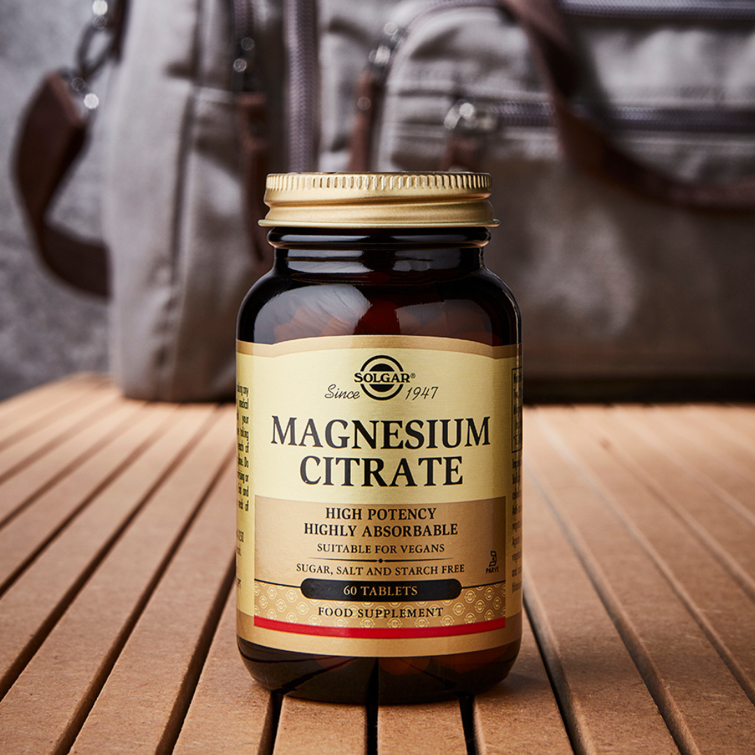Solgar Magnesium Citrate - Magnesiumsitraatti 60 tabl.