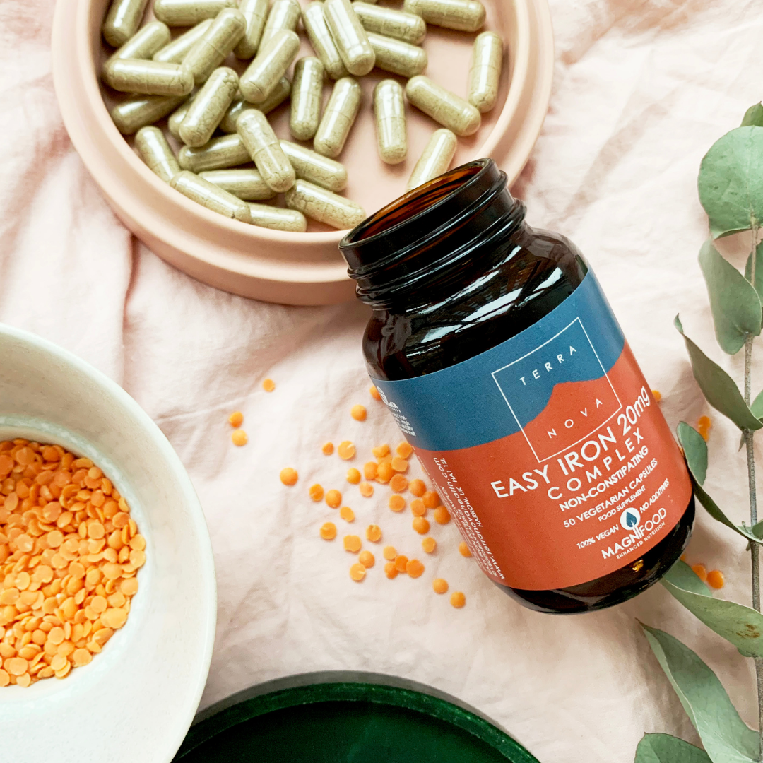 Terranova Easy Iron 20 mg Complex - Rauta- kasvivalmiste 50 kaps.