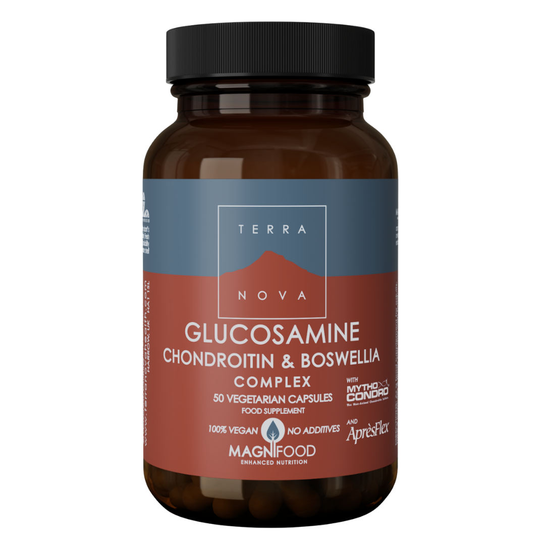 Terranova Glucosamine Chondroitin & Boswellia Complex 50 kaps.