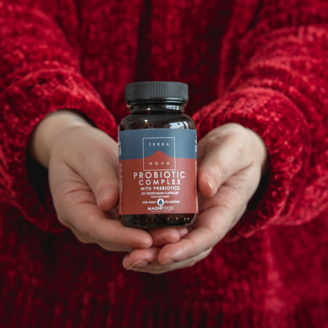 Terranova Probiotic Complex With Prebiotics - Maitohappobakteeri 50 kaps.
