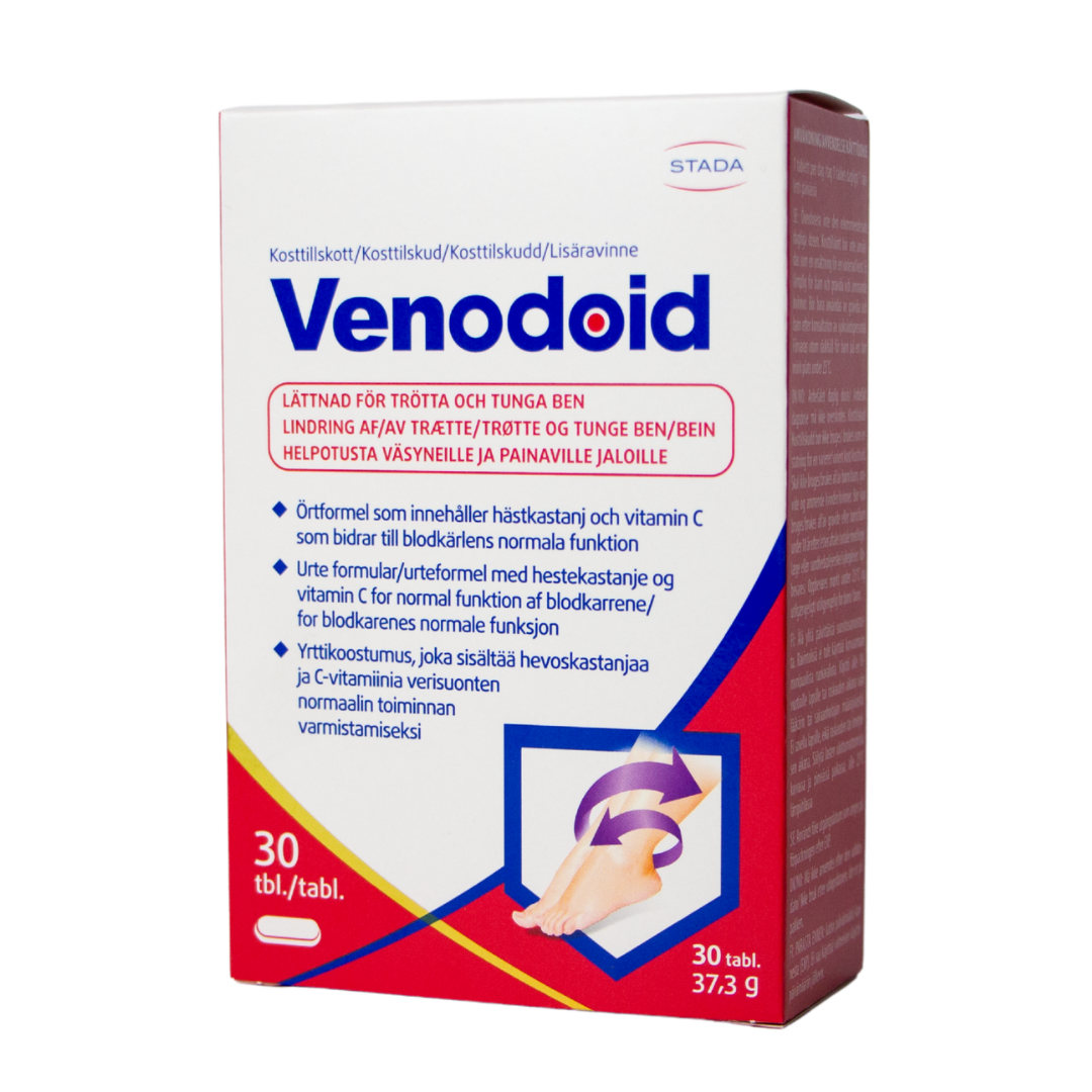 Venodoid 30 tabl. - Sinunapteekki.fi