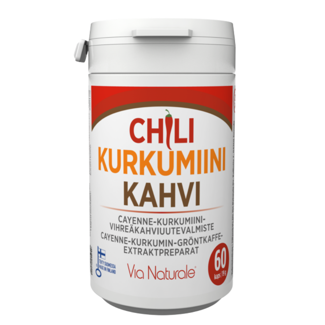 Chili-Kurkumiini-Kahvi 60 kaps.
