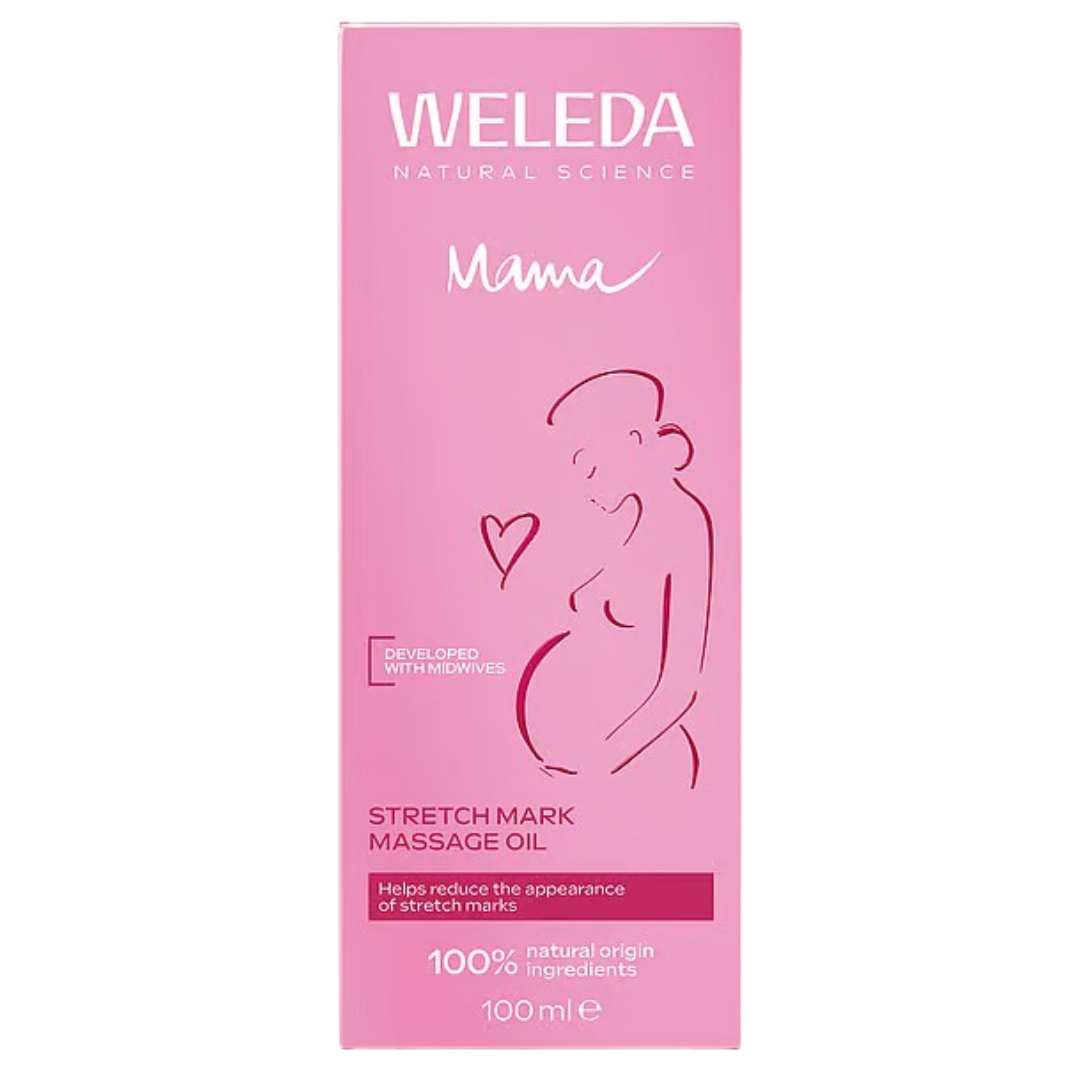 Weleda Mum Stretch Mark Massage Oil - Hierontaöljy raskausarpien ehkäisyyn 100 ml