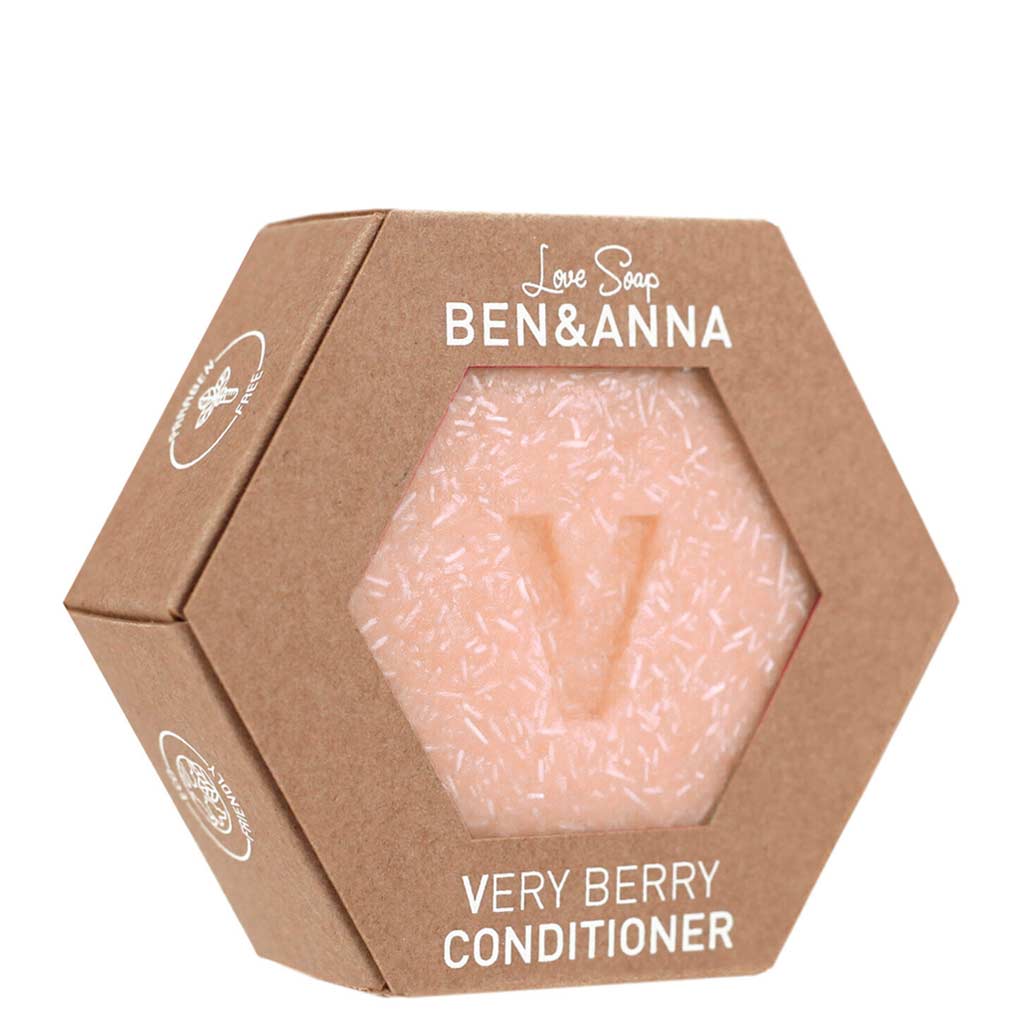 Ben & Anna Very Berry Conditioner - Marjaisa hoitoainepala hiuksille 60 g - Sinunapteekki.fi