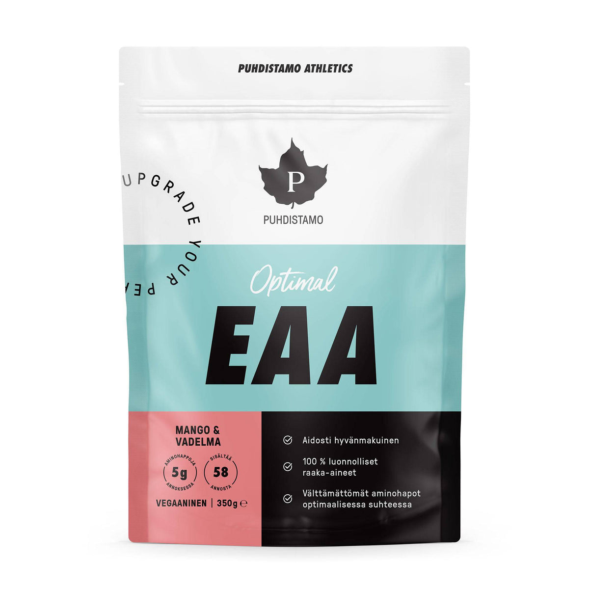 Puhdistamo Athletics Optimal EAA Mango & Vadelma 350 g - Sinunapteekki.fi