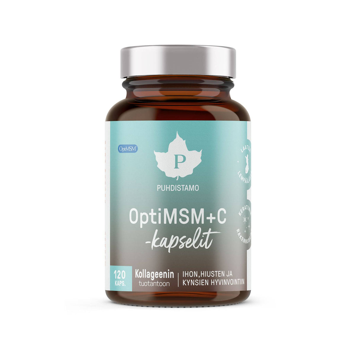 Puhdistamo OptiMSM + C 120 kaps. - toimituskatkos, lisää tulossa mahdollisesti marraskuussa - Sinunapteekki.fi