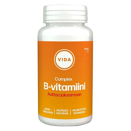 Vida B-vitamiini Complex 90 tabl. - Sinunapteekki.fi