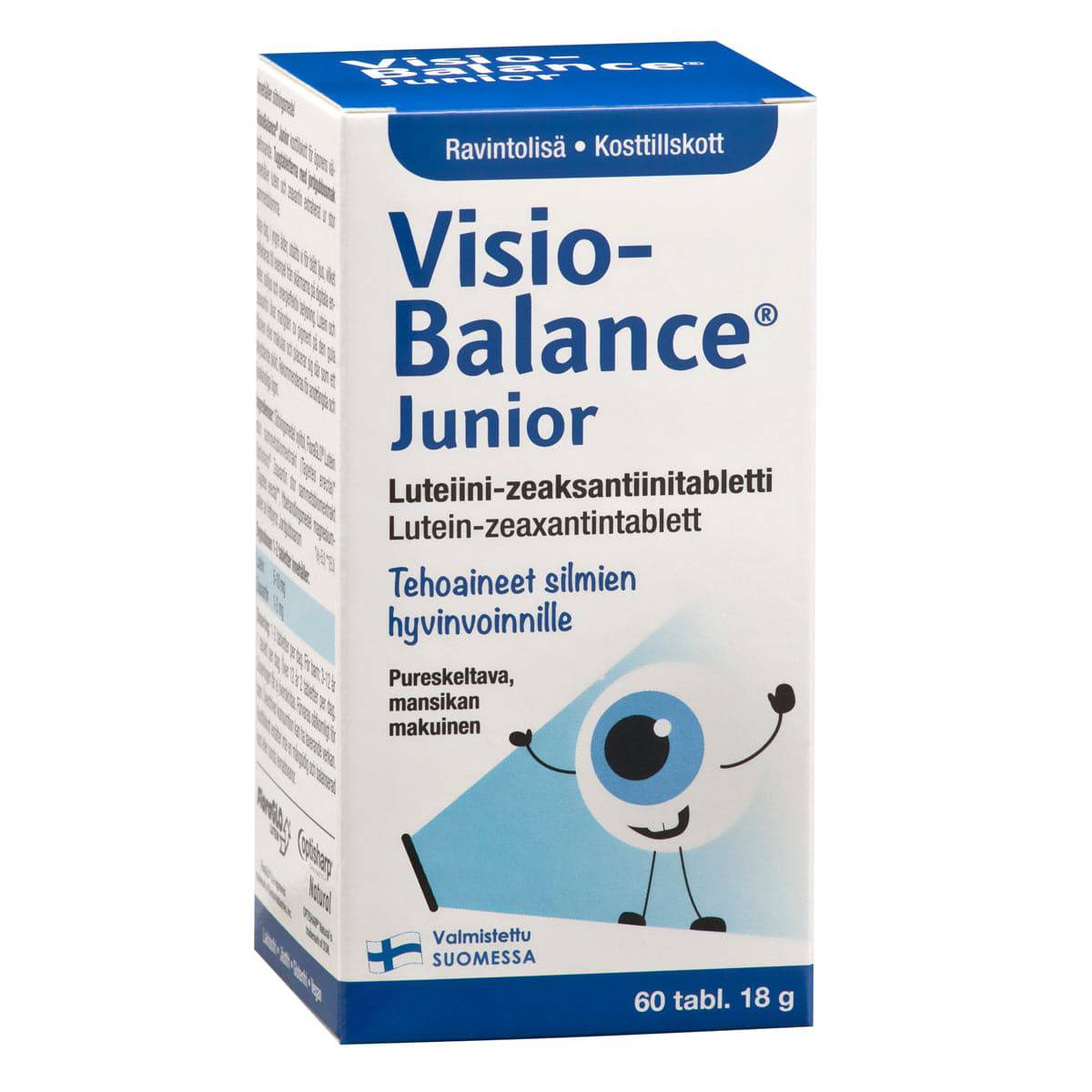 Visiobalance Junior 60 tabl. - Silmien hyvinvointiin - Sinunapteekki.fi