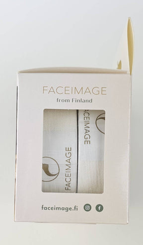 Faceimage Kinesioteippi kasvoille Regular 2 x 2,5 cm x 5 m - Sinunapteekki.fi