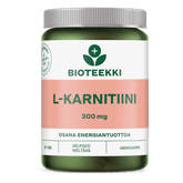 Bioteekki L-Karnitiini 300 mg 90 tabl. - Sinunapteekki.fi
