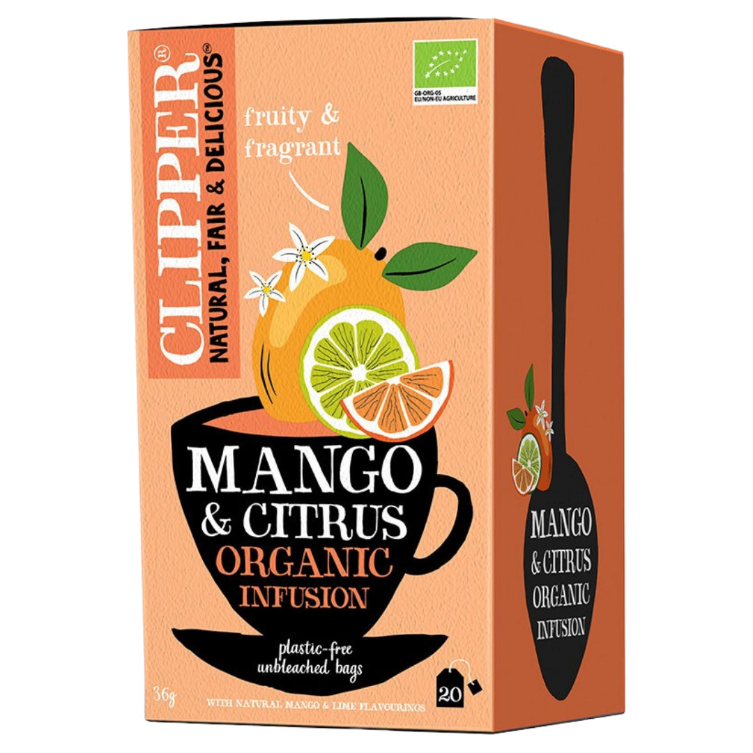 Clipper Mango & Citrus 20 pss