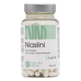 Natura Media no flush nikotiiniamidi, 250 mg, 100 kapselia, sinunapteekki.fi