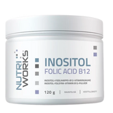 Nutri Works Inositol Folic Acid B12 - Inositoli-foolihappo-B12-vitamiinijauhe 120 g