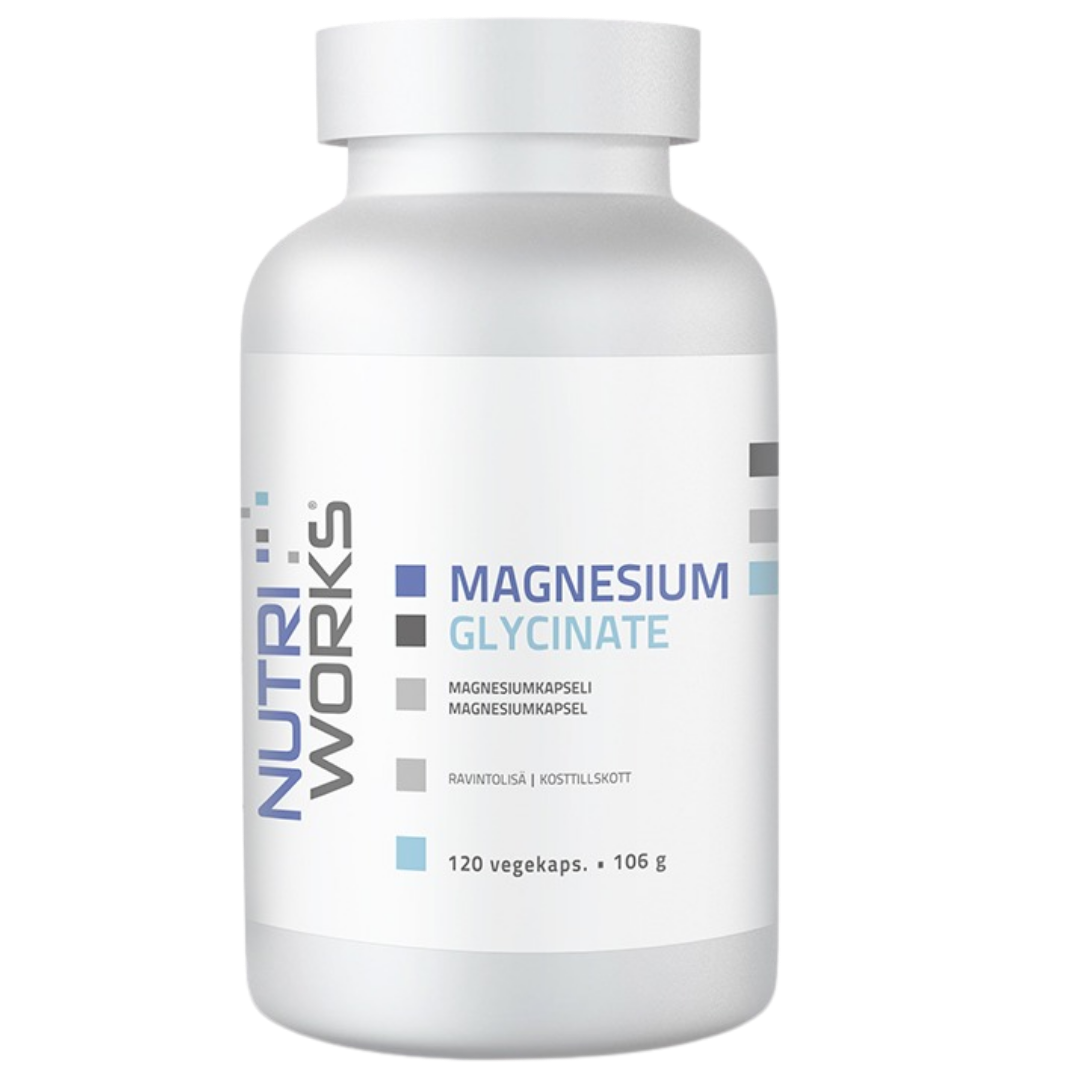 Nutri Works Magnesium Glycinate 120 kaps.