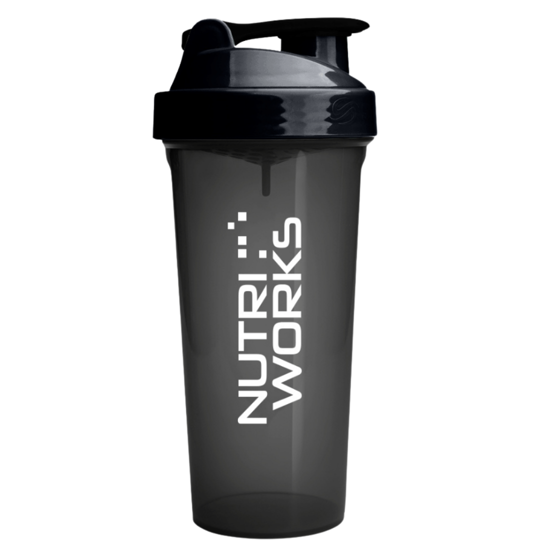 Nutri Works Pro Shaker - Musta 600 ml