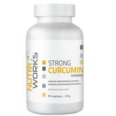 Nutri Works Strong Curcumin + Piperine - Kurkuma-mustapippuriuute 90 kaps.