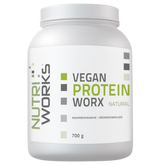 Nutri Works Vegan Protein Worx Natural - Kasviproteiinijauhe 700 g