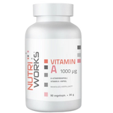 Nutri Works Vitamin A 1000 µg - A-vitamiini 90 kaps.