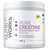 Nutriworks Pure Creatine Monohydrate - Kreatiinijauhe 250 g