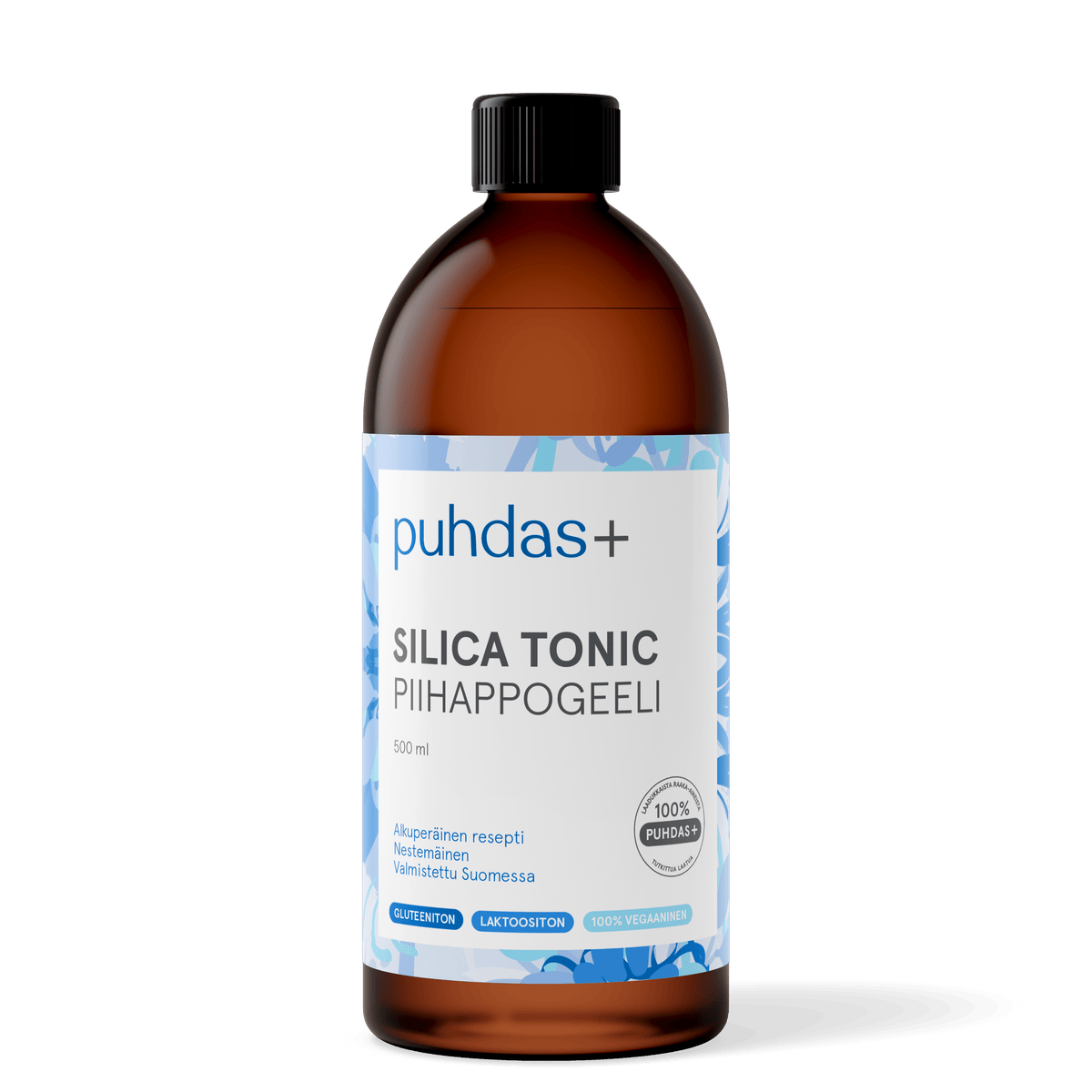 Puhdas+ Silica Tonic Piihappogeeli 500 ml - Sinunapteekki.fi