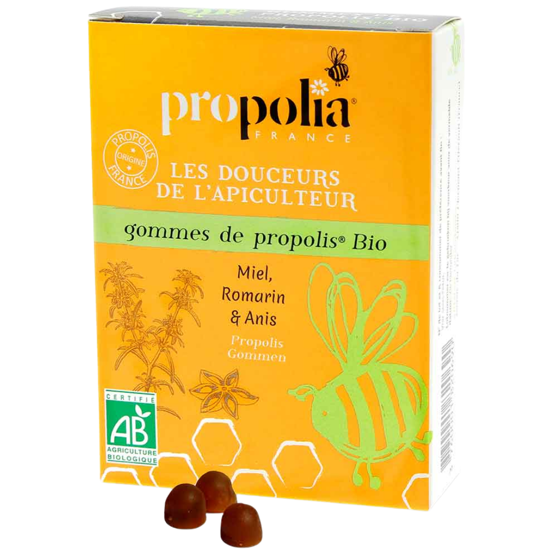 Propolia Propolispastillit Hunaja, Anis & Rosmariini 45 g