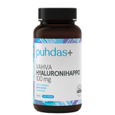Puhdas+, Beauty, Vahva Hyaluronihappo, 100 mg, 60 kaps.

