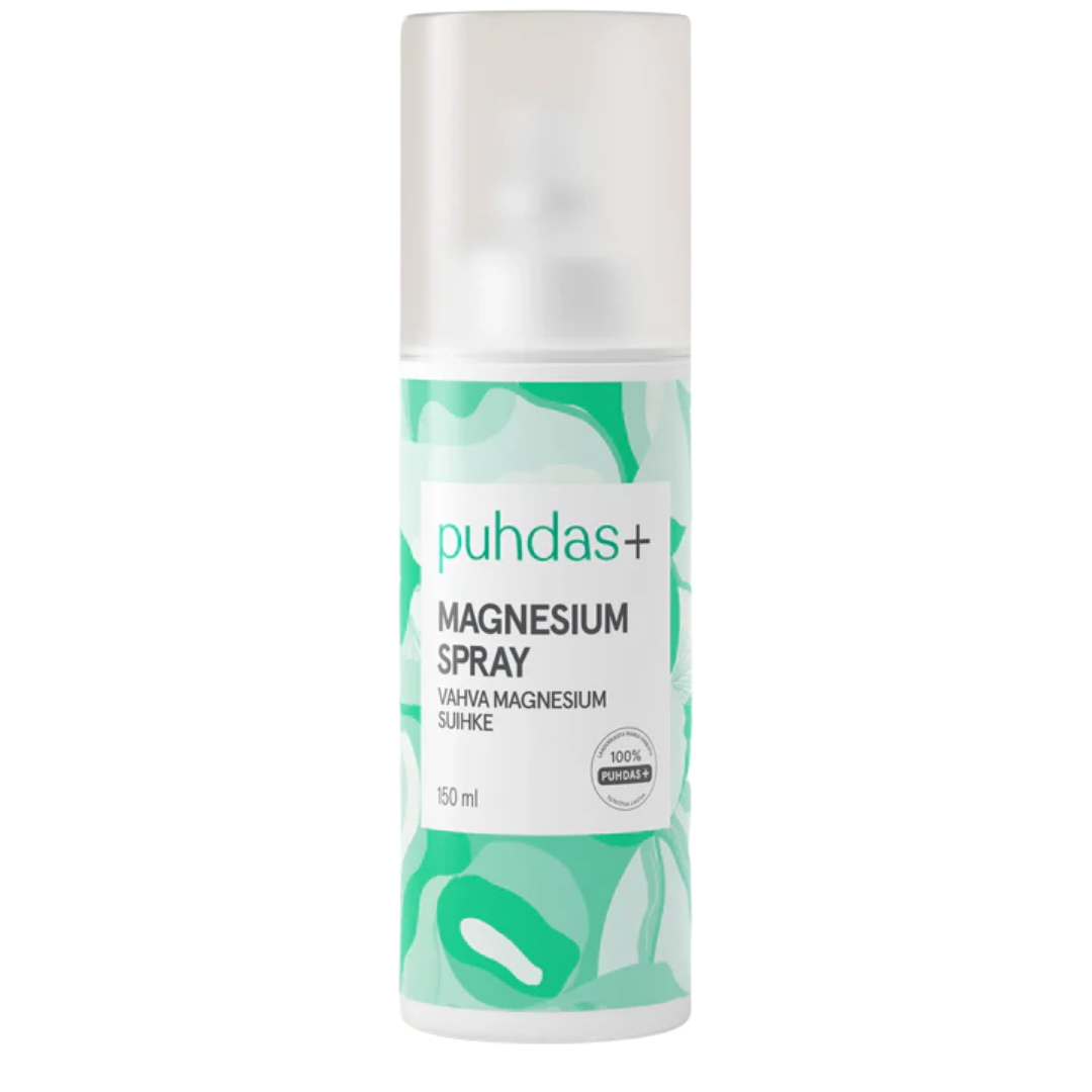 Puhdas+ Magnesium Spray - Vahva Magnesiumsuihke 150 ml